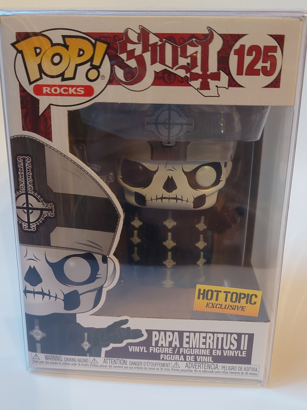 Funko Pop! Rocks Papa Emeritus II Vinyl Figure - Hot Topic Exclusive